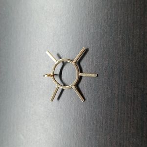 Sarah Briggs 14k gold filled Sun charm